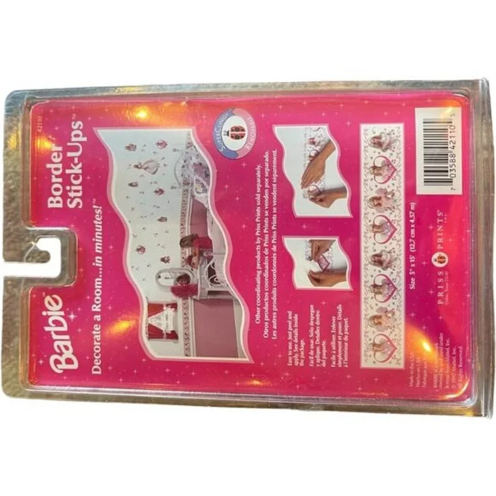 Barbie Border Stick-Ups Wall Decor 5